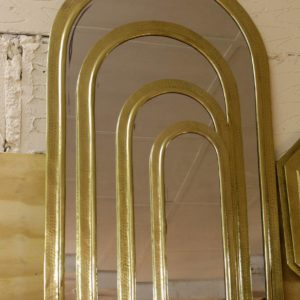 Arch-shaped Mirrors - Brass