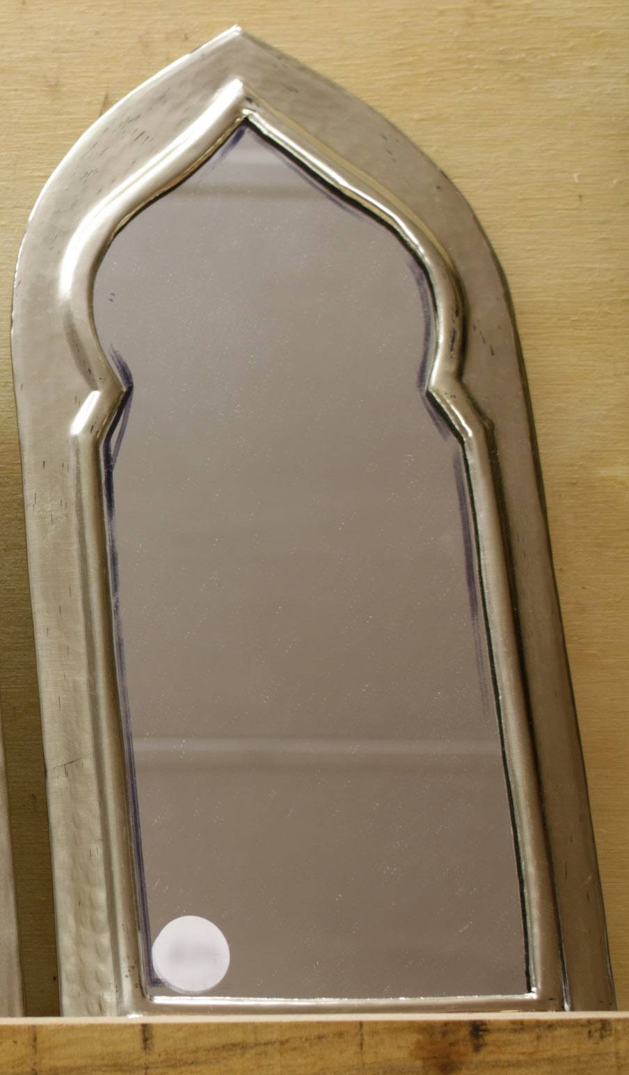 Door-shaped Mirrors - Nickel Silver